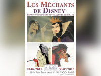 Les Méchants de Disney s'exposent chez Arludik