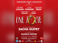 Une Folie de Sacha Guitry au théâtre Rive-Gauche : notre critique 