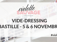 Vide-dressing géant Violette Sauvage à la Bastille