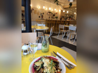 Paradis Marguerite, exquise adresse végétarienne avec vue sur Notre-Dame