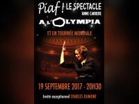 Piaf ! le spectacle à l'Olympia en septembre 2017