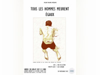 Tous les hommes meurent égaux, lecture-spectacle à la bibliothèque Robert Sabatier