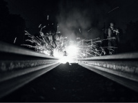 Expo photo gratuite dans la station de métro Invalides