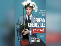 Gérémy Crédeville au théâtre du Marais : notre critique