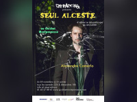 Seul Alceste d'après Le Misanthrope au Guichet Montparnasse