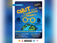 Chut... Mes lunettes ont un secret, spectacle pour enfants à la Pépinière
