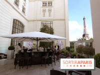 La terrasse d'été du Shangri-La Paris by Belvedere