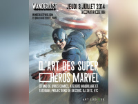 L'Art des Super-Héros Marvel au Wanderlust 