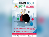 Le PING TOUR 2014 à Boulogne-Billancourt