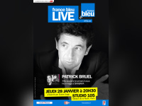 Patrick Bruel en concert privé pour France Bleu Live