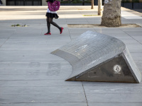 Des rampes de skate Place de la République