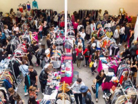 Vide-dressing Violette Sauvage de la rentrée 2017 au palais de la femme