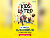 Kids United en concert à l’AccorHotels Arena à Paris en décembre 2017