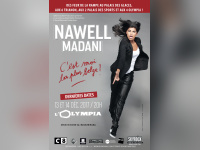 Nawell Madani : ""C'est moi la plus belge" à l'Olympia en décembre 2017