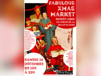 Marché de Noël 2017 à la Bellevilloise 