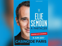 Elie Semoun le 8 juin 2017 au Casino de Paris
