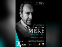 Le livre de ma mère avec Patrick Timsit au Théâtre de l'Atelier