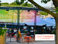 Plat/form, lieu de vie éphémère gourmet, arty et festif avec terrasse en bord de Seine à Paris
