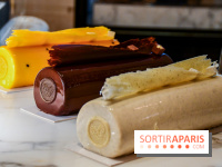 L'Hotel de Crillon dévoile une Bûche de Noël graphique et régressive pour ce Noël 2023 à Paris