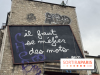 Avez-vous déjà remarqué cette étonnante installation de Ben à Paris ? 