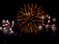 Feu d'artifice du 14 Juillet 2019 à Vitry-sur-Seine (94)