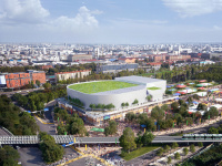 JO Paris 2024 : La future Arena de la Porte de La Chapelle se dévoile 