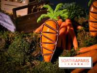 Oeuf de Pâques 2022 par Yann Brys à l'hôtel Sinner : une  audacieuse carotte en chocolat