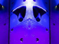 Une soirée électro-techno dans une salle d'escalade à Paris