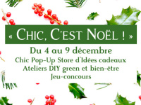 Chic, c'est Noël !, le pop-up store green de Chic des Plantes