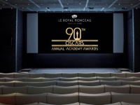 La cérémonie des Oscars diffusée dans le cinéma privé du Royal Monceau