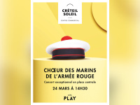 Chœur des marins de l'armée rouge à Créteil