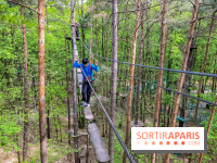 Aventure Floréval, le parcours en pleine nature