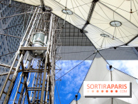 Réouverture du toit de la Grande Arche de La Défense