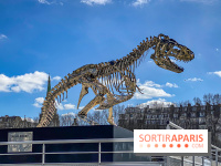 Tyrannosaurus Rex, l'installation de l'artiste Philippe Pasqua au Port de la Conférence