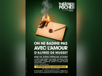 On ne badine pas avec l'amour d'Alfred de Musset au Théâtre de Poche Montparnasse