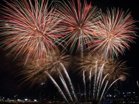 Feu d'artifice du 14 Juillet 2019 à Meaux (77)