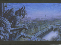 Exposition à la glerie Glénat autour des œuvres d'Olivier Ledroit