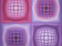 Victor Vasarely, une autre dimension : l'exposition inédite à la Galerie A&R Fleury