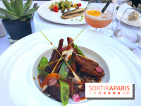 Le menu cajun du Safran à l'Hôtel du Collectionneur