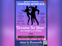"Derrière tes yeux" : une comédie musicale à découvrir au Théâtre La Boussole à Paris