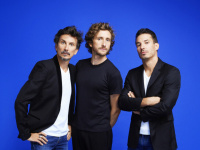 Le Trio Jérémy Ferrari, Arnaud Tsamère et Baptiste Lecaplain en direct au cinéma