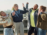 Les Filles du ciel : Mona Berard, Héloïse Volle, Yowa-Angélys Tshikaya, Shirel Nataf