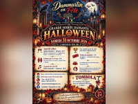 Halloween 2026 à Dammartin-en-Serve : dîner et soirée dansante costumée