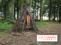 Construction de cabanes au Villages Nature