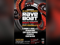 RAVE BOAT after Techno Parade [Night Party] 