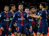 PSG-Strasbourg au Parc des Princes en Ligue 1 
