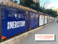 NBA à Paris : exposition photo Tony Parker au square de la Tour Saint-Jacques 