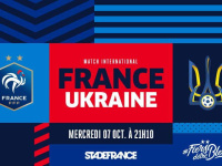 France Ukraine au Stade de Frances en match amical, 1000 spectateurs maximum 