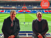 "50 ans du PSG" : l'interview de Jérôme Touboul au Parc des Princes sur 34LIVE Champs-Élysées