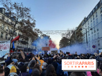 Manifestation "sécurité globale" : incendie et débordements entre manifestants et forces de l'ordre